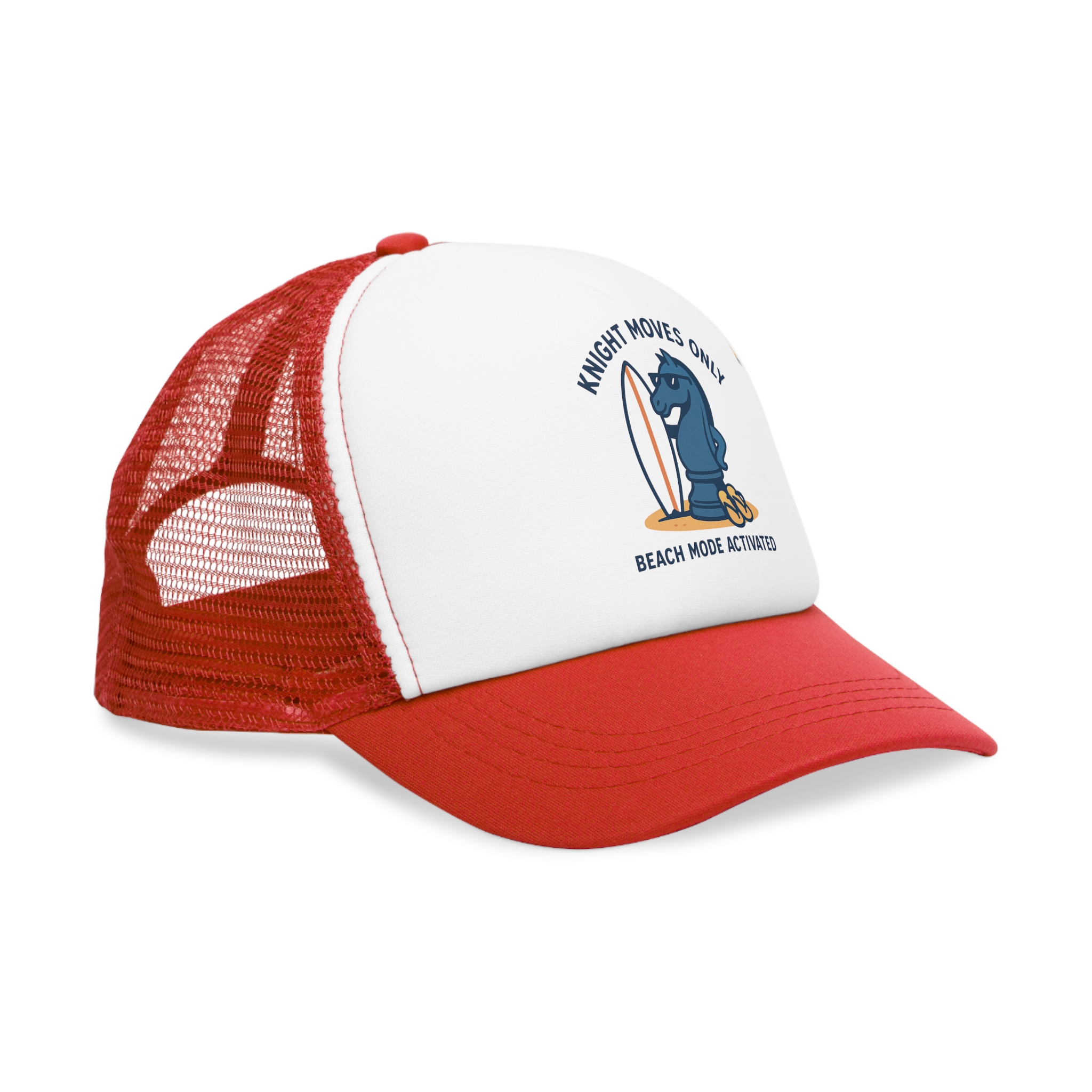 Knight Moves Only - Beach Mode Activated - Mesh Cap - Image 14