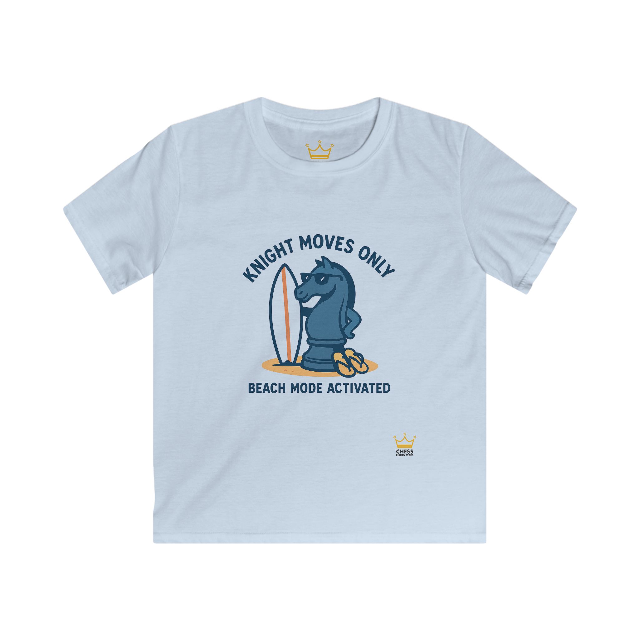 Knight on Vacation Kids Tee! - Image 5