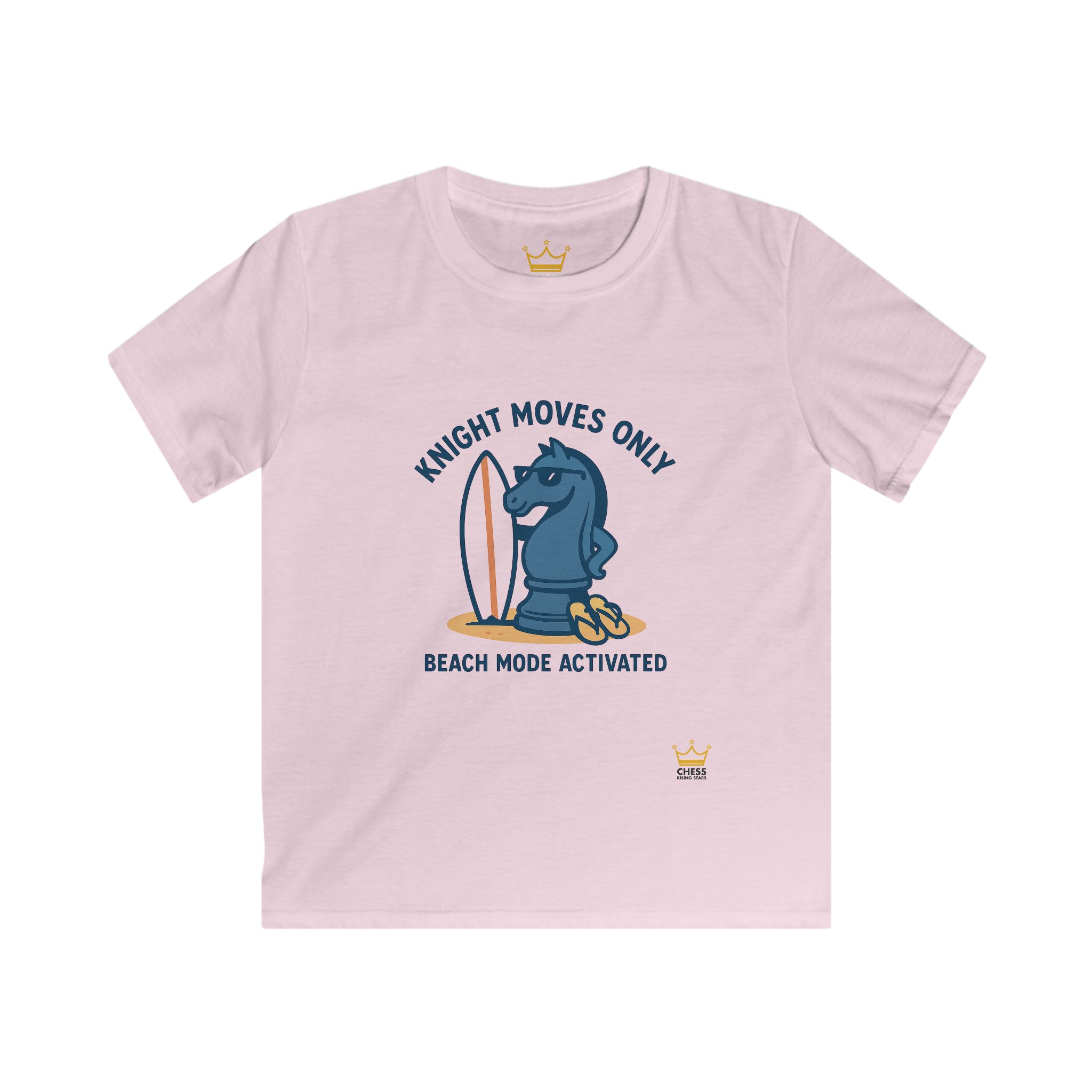 Knight on Vacation Kids Tee! - Image 7