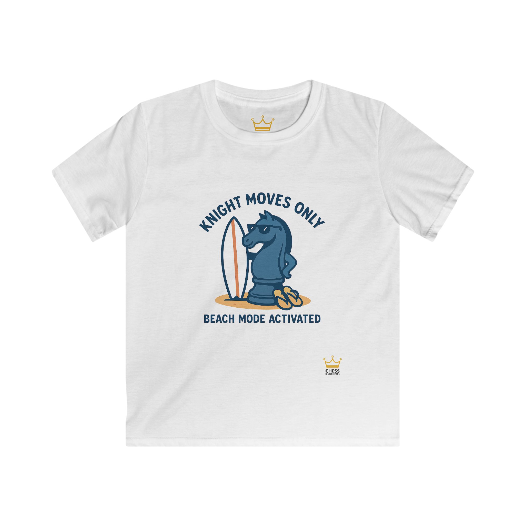 Knight on Vacation Kids Tee! - Image 3