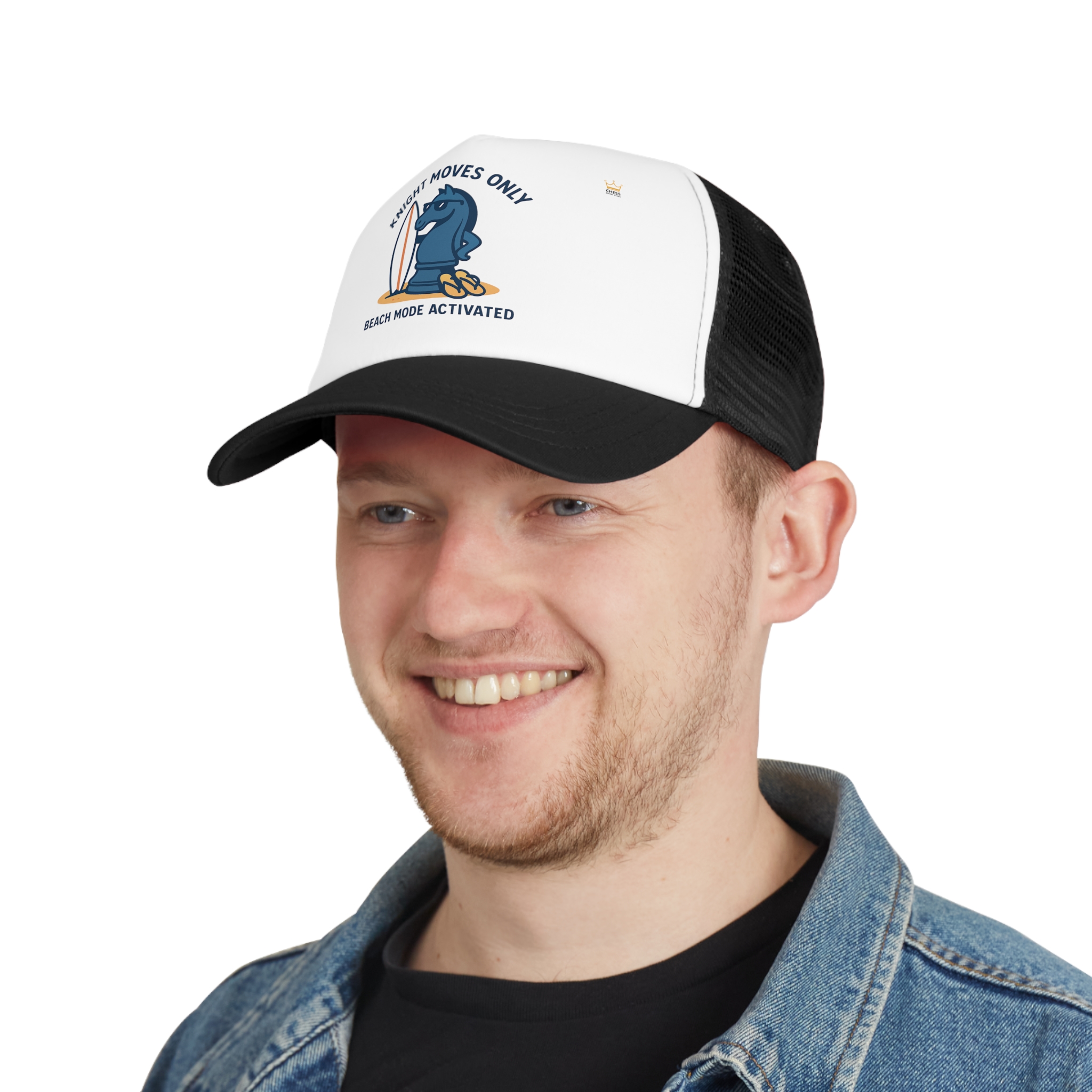 Knight Moves Only - Beach Mode Activated - Mesh Cap - Image 9