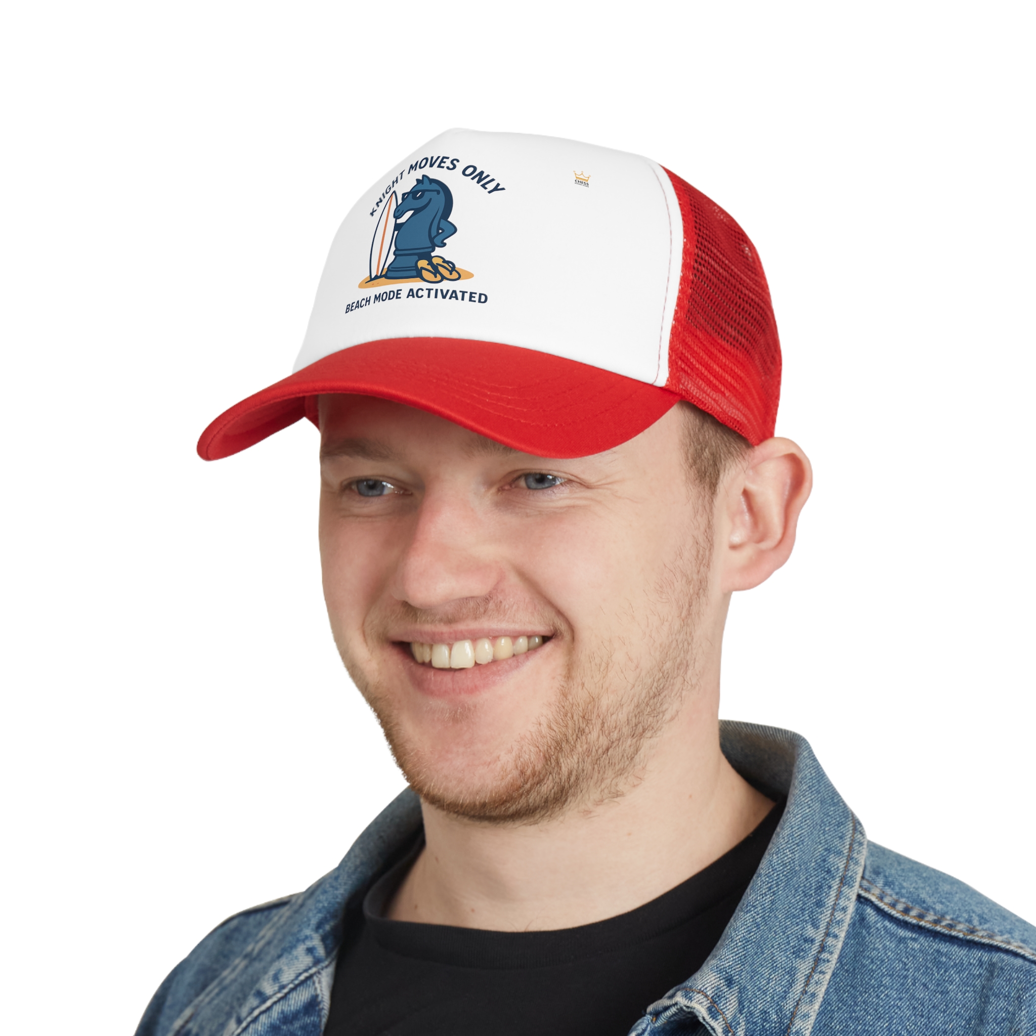 Knight Moves Only - Beach Mode Activated - Mesh Cap - Image 16