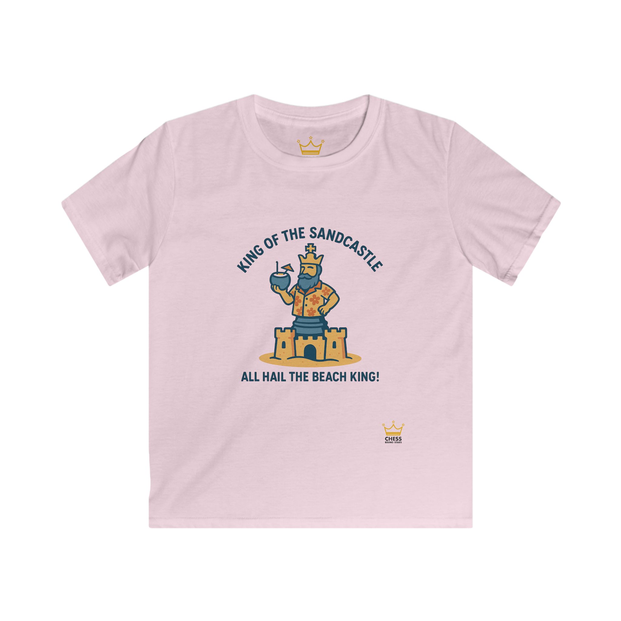 King of the Sandcastle Kids Tee! - Image 7