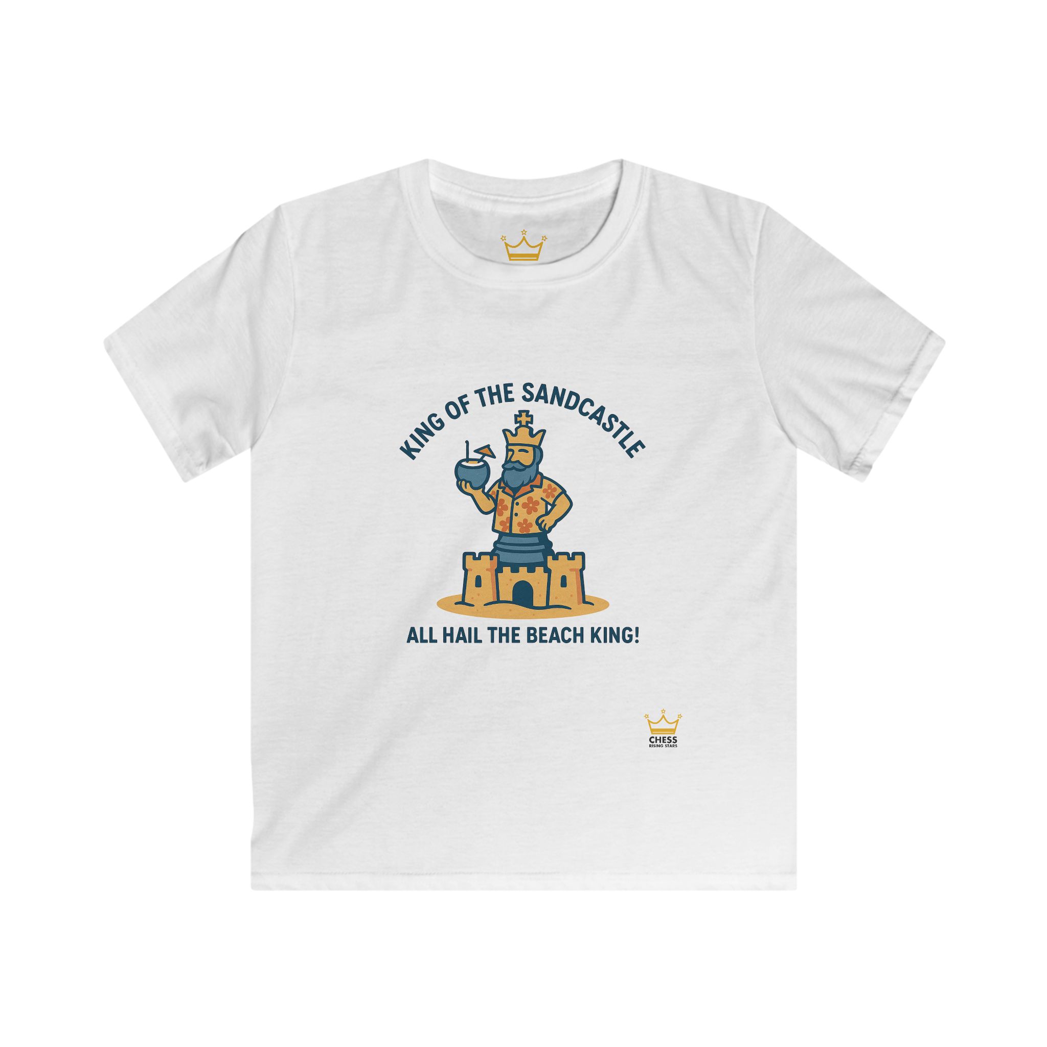 King of the Sandcastle Kids Tee! - Image 3