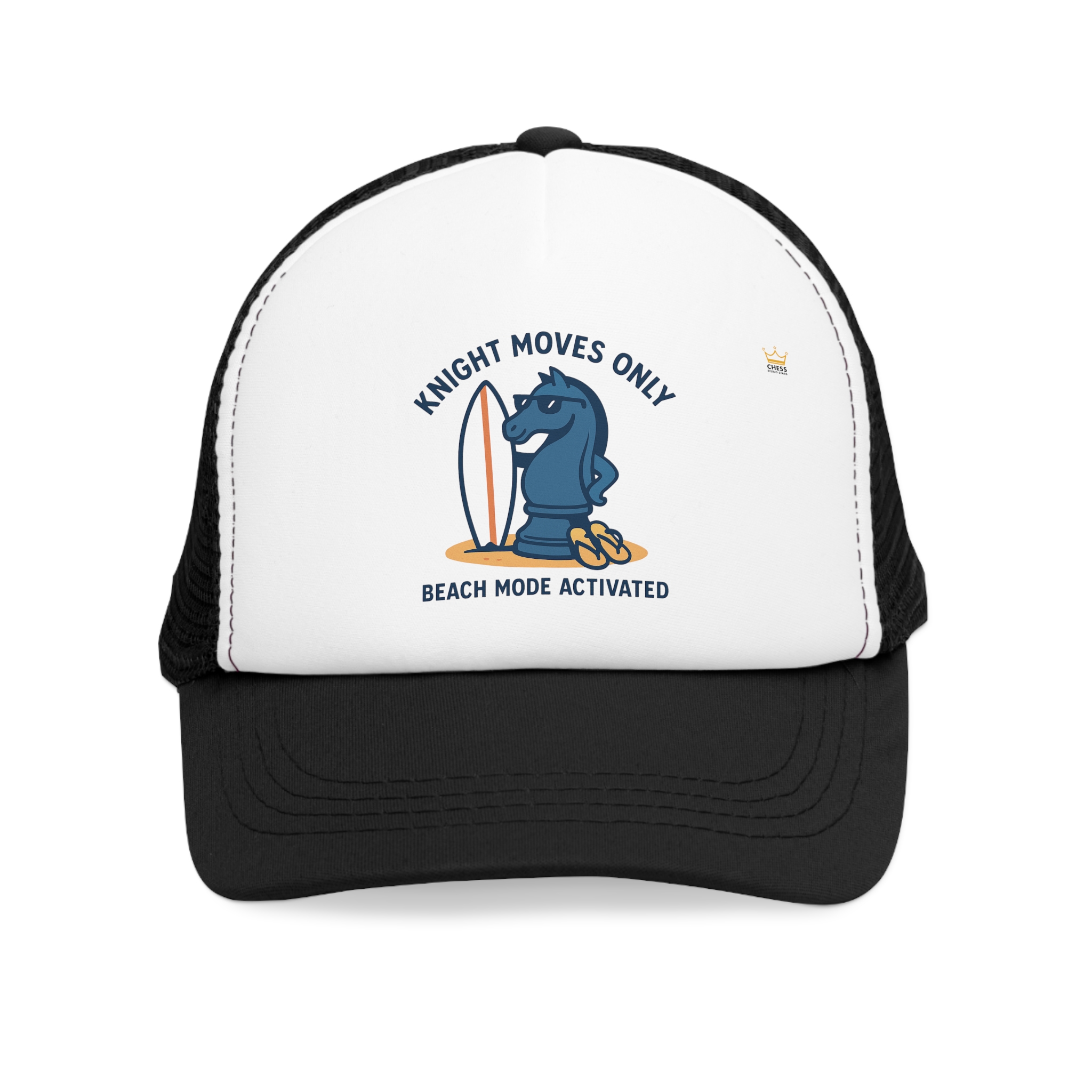 Knight Moves Only - Beach Mode Activated - Mesh Cap - Image 6