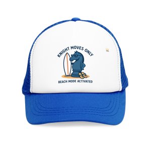Knight Moves Only - Beach Mode Activated - Mesh Cap