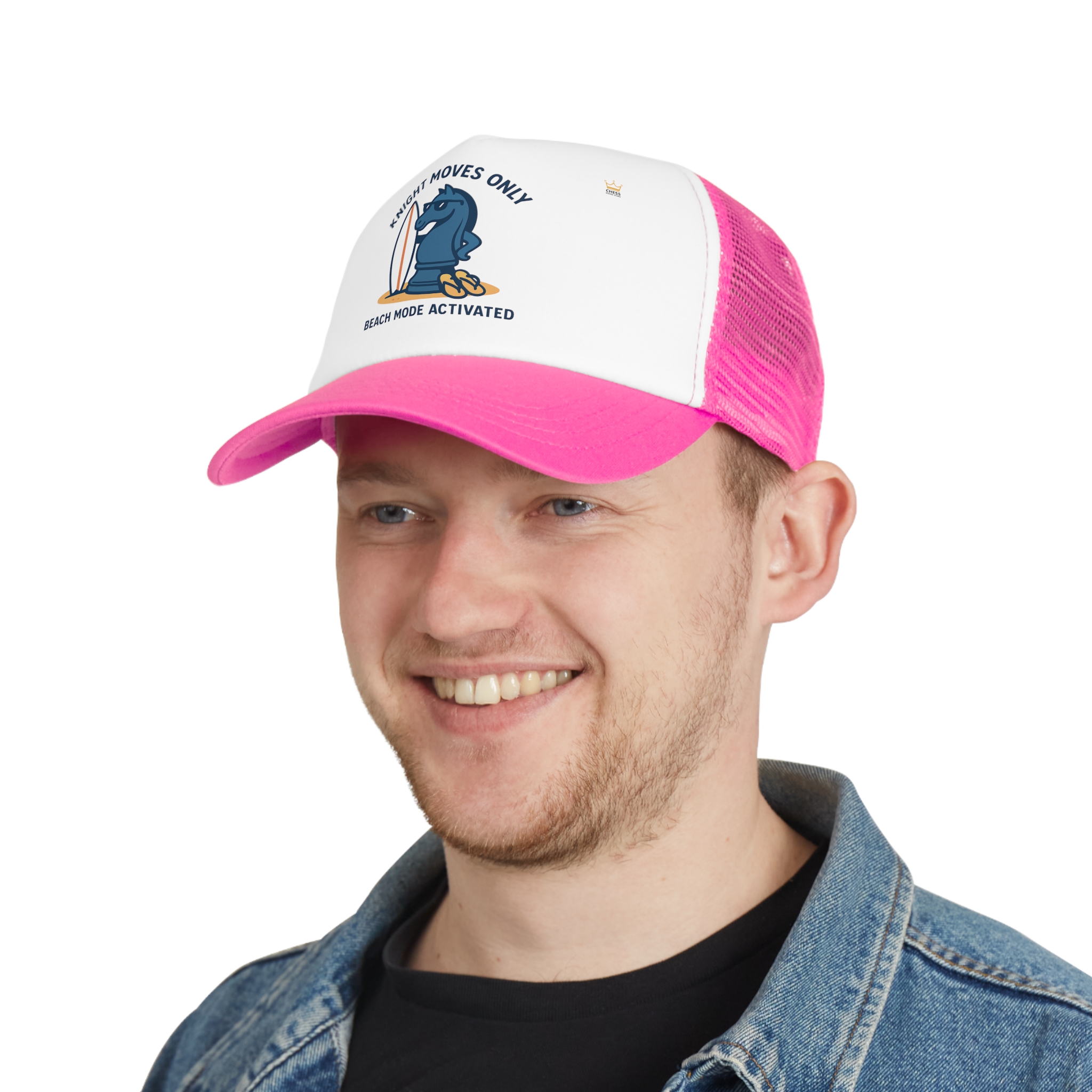 Knight Moves Only - Beach Mode Activated - Mesh Cap - Image 12