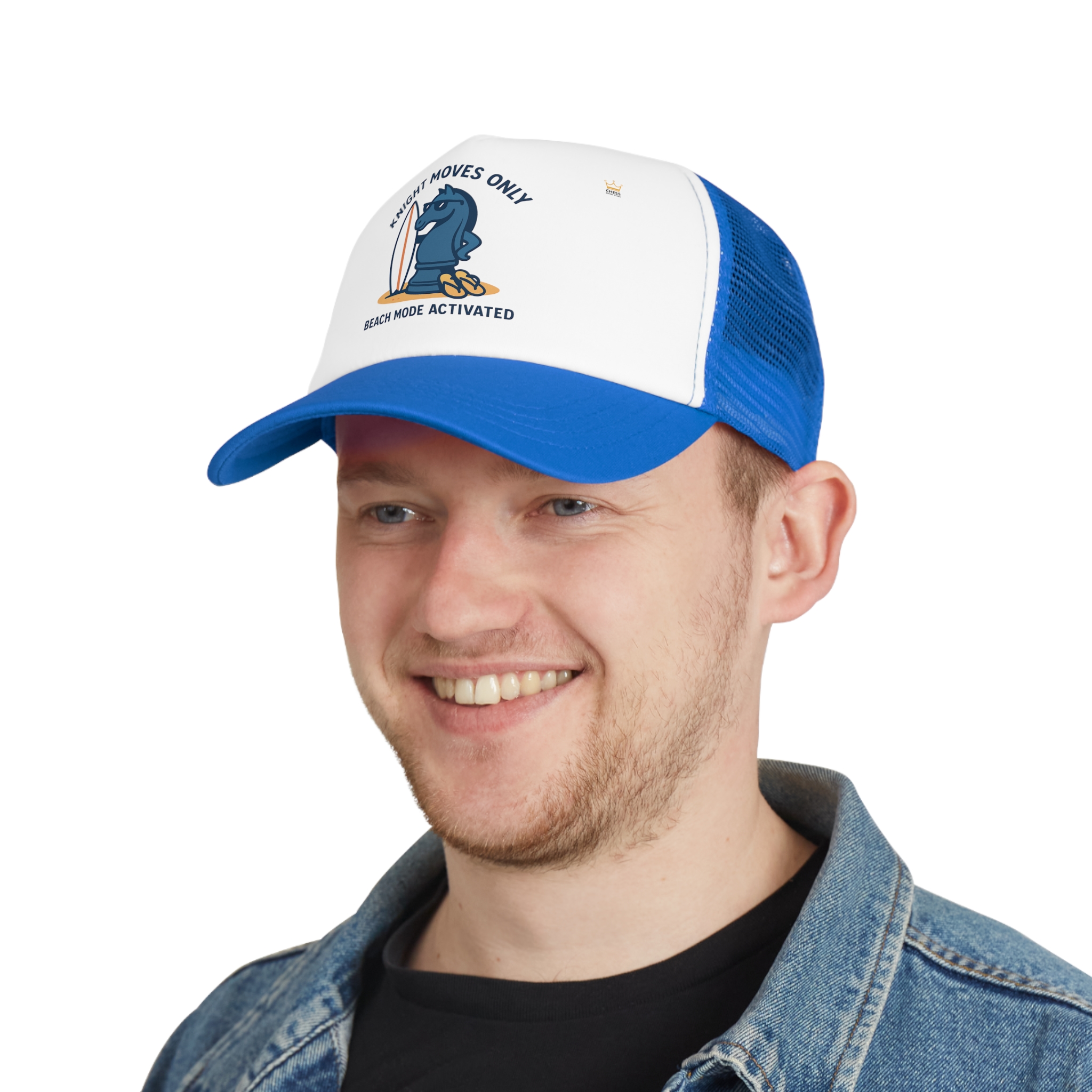 Knight Moves Only - Beach Mode Activated - Mesh Cap - Image 5