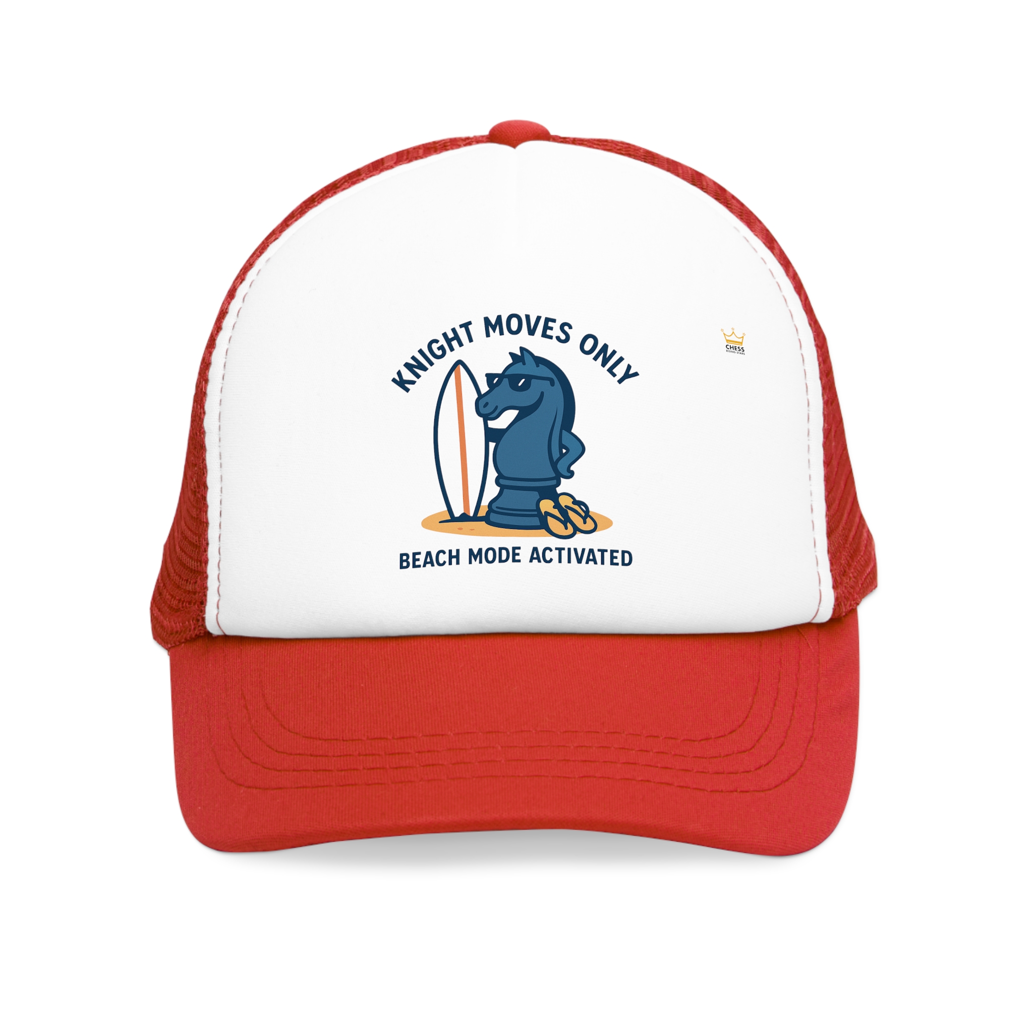 Knight Moves Only - Beach Mode Activated - Mesh Cap - Image 13