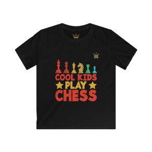 Make Your Move: Cool Kids Play Chess T-Shirt for Kids!