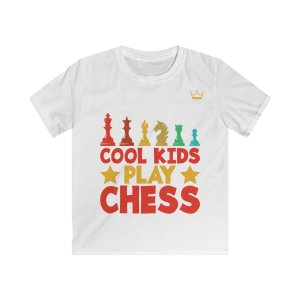 Make Your Move: Cool Kids Play Chess T-Shirt for Kids!